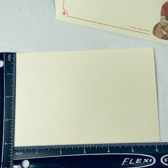 Vintage 1992 Hummel Stationary Hum #69 Happy Pastime 2 Sheets 1 Envelope Unused - Picture 11 of 11